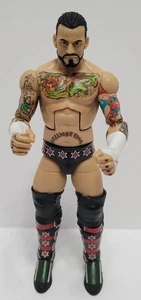 WWE Mattel Elite CM Punk Wrestlemania 28 Wrestling Figure WWF 2011 - Picture 1 of 9
