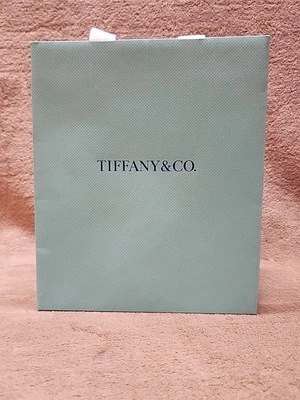 TIFFANY & Co. Authentic Empty Gift Bag 9.5" x 8" x 4" - Image 1 of 4