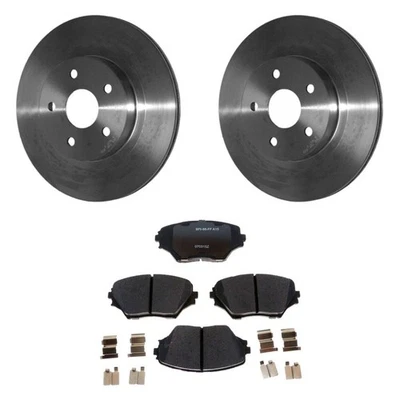 For Toyota RAV4 01-03 Raybestos R-Line Plain Front Brake Kit w Ceramic Pads - Imagem 1 de 3