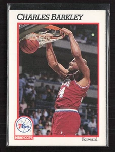 1991-92 Hoops #156 Charles Barkley Philadelphia 76ers - Picture 1 of 2