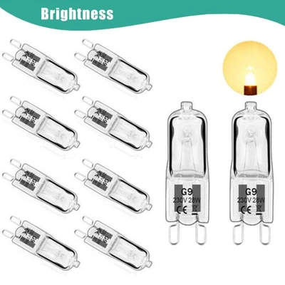 10X G9 Halogen Bulbs 25W 20W 40W 60W Filament Lamp Replace LED Bulb Warm White - Image 1 of 4