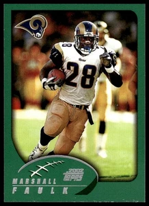 2002 Topps #268 Marshall Faulk St. Louis Rams NM+ - Picture 1 of 2