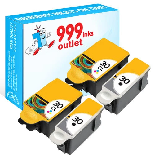 30XL Black & Colour (8039745) Compatible Ink for Kodak ESP C110 C315 - 2 Sets - Image 1 of 1