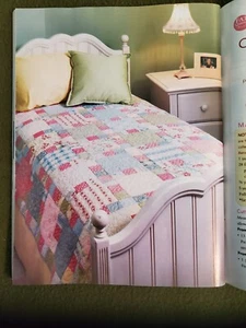 Cottage Square Quilt Kit Designed By Debra Feece 72 1/2" x 82 1/2" Easy - Picture 1 of 3