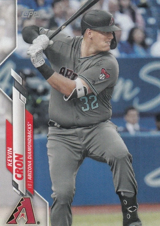 KEVIN CRON TOPPS MINI ON DEMAND BASE ARIZONA DIAMONDBACKS #373 2020 20 - Image 1 of 1