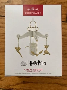 *NEW* Hallmark 2023 Harry Potter A REAL KEEPER Keepsake Ornament 5.1" - Picture 1 of 6