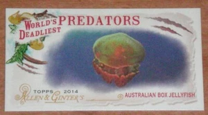 2014 Allen & Ginter Worlds Greatest Predators Australian Box Jellyfish WDP-21 - Bild 1 von 1