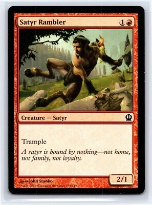 2013 MTG - Satyr Rambler Theros Regular 139/249 - Image 1 of 2