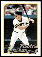 1989 Topps Benny Distefano Pittsburgh Pirates #25T