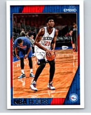 2016-17 Panini Hoops #4 Joel Embiid  Philadelphia 76ers V87668