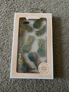 Sonix Liana Teal Pineapple Case for iPhone 6s/ 7 / 8 PLUS Protective Clear Case - Picture 1 of 2