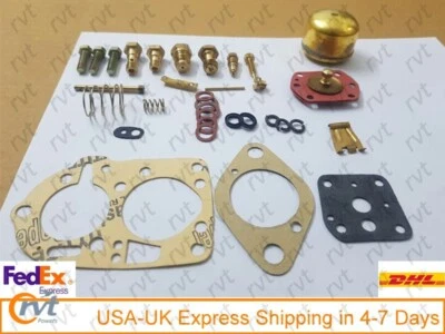Kit de reconstrucción de carburador Solex para Jeep Willys CJ3B CJ5 134F + válvula antirretorno Foto 1 de 4