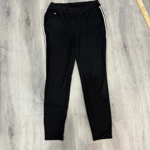 Lauren Ralph Lauren Pants Women's M Black Striped Waistband Joggers - Picture 1 of 7