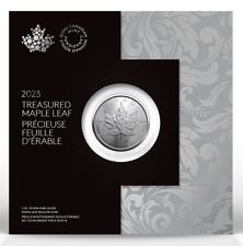 🇨🇦 Canada Silver Treasured Maple Leaf Bullion Coin $5 Dollars, Queen Mark 2023