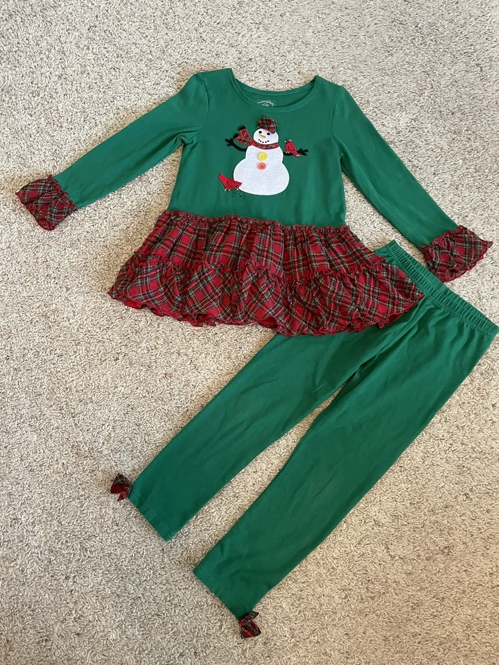 conjunto pantalón navidad niña talla 6x Foto 1 de 4