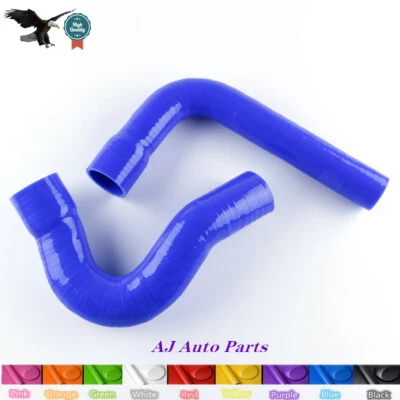 Manguera de radiador de silicona Blue Fit 1967-1970 Ford Mustang/Falcon/Fairlane V8  Foto 1 de 4