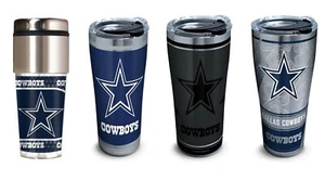 Dallas Cowboys Travel Tumbler - NFL Football - PICK YOUR STYLE  - Picture 1 of 30