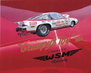 Bill "Grumpy" Jenkins Pro Stock 1976 Chevy Monza "Tribute" HANDOUT! - Picture 1 of 3
