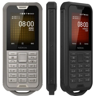 Nokia 800 Tough 2.4" 4GB 512MB RAM Rugged Cell Phone Factory Unlocked - 4G LTE