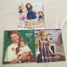 American Girl Catalogs October 2011, November 2012, and October 2014 Christmas