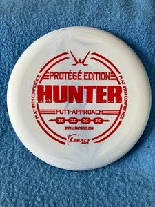 HUNTER Protege Edition Putter Disc Golf 175 Gray Blue Burst w/ Red Legacy NEW - Picture 1 of 2