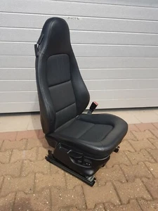 BMW Z3 Roadster Facelift Bei Fahrer Sitz Leder schwarz RECHTS  Gestell  Motor - Bild 1 von 11