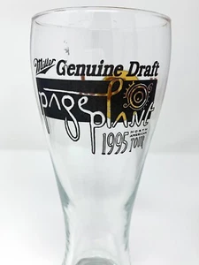 Vintage Hard Rock Cafe Led Zeppelin Bier Glas Jimmy Page Robert Plant Tour 1995 - Bild 1 von 9