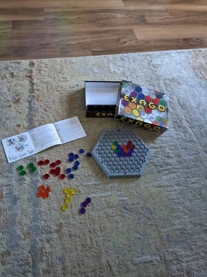 Goliath Exago Hexagonal Tile Game Exc+cond. Complete. Rare in UK. See photos. - Image 1 of 4