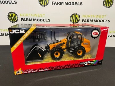 BRITAINS 43372 1:32 SCALE JCB TM420S TELEHANDLER - Image 1 of 3