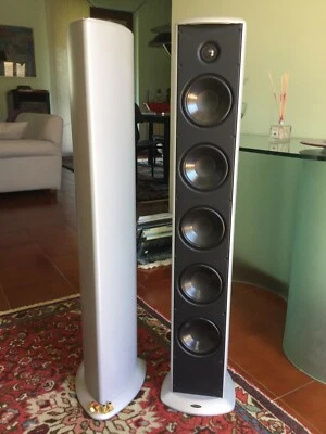 coppia diffusori hi-fi Celestion mod c3 nuove  4vie 90watt rms colore grigio - Immagine 1 di 4