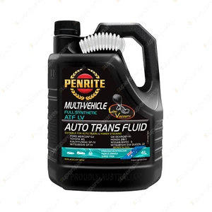 Penrite Full SYN ATF Multivehicle LV low viscosity Auto Trans Fluid 4L ATFLV004 - Picture 1 of 2