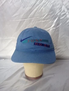 Vintage Nike Snapback Hat Cap Just Do It Swoosh Multicolor Youth Size - Picture 1 of 14