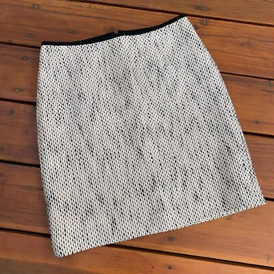 Falda lápiz Vince Camuto talla 2 para mujer rosa y negro tweed forrada cremallera oculta Foto 1 de 4