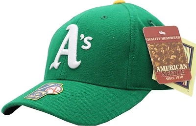 Oakland Athletics 1976 Retro Wool Fitted Cap - 8417-8421 - Image 1 of 2