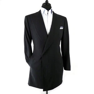 GIORGIO ARMANI Double-breasted Tailored Jacket Navy - Picture 1 of 18