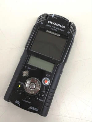 OLYMPUS LS-20M Linear PCM Digital Handy Recorder Full HD Movie HDMI Audio Black - Image 1 of 4