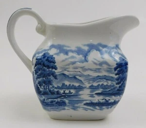 Royal Warwick Lochs Of Scotland Blue Loch Lomond Cream Pitcher Creamer - Picture 1 of 12