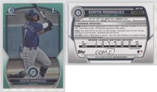 2023 Bowman Chrome Prospects Aqua Refractor /125 Edryn Rodriguez #BCP-185