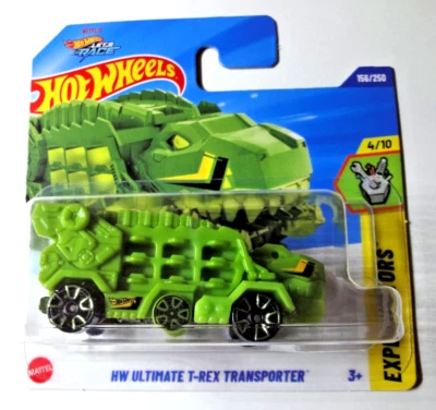 Hot Wheels - HW Ultimate T-Rex Transporter - Netflix - Experimotors 2025 - HYY90 - Immagine 1 di 3