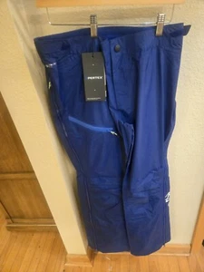 Ternua Trivor Trekking Rain Technical Pertex Hiking Pant Blue Mens US S - Picture 1 of 4