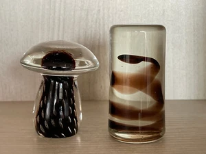 Murano Glass Pair of Paperweights ,Seguso ,Sommerso - Picture 1 of 12