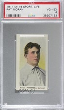 1910-11 Sporting Life - M116 M116 Blue Back Pat Moran PSA 4