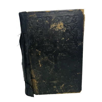 SWEDISH Biblia  HARD BOUND BOOK Gleerup 1st Edition Antique 1882  - Image 1 of 4