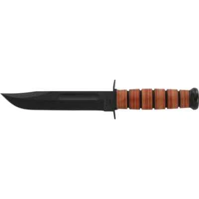 Cuchillos Ka-Bar KaBar tamaño completo USMC KA-BAR borde recto 1217 Foto 1 de 3
