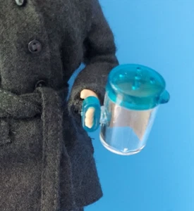 Barbie transparenter Kunststoff Reisebecher Shaker mit Griff ideal für Dioramen Puppengröße - Bild 1 von 6