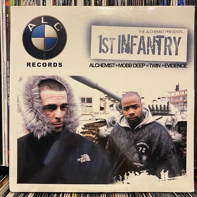 1ST INFANTRY + ALCHEMIST - MIDNIGHT CREEP / 4TH OF JULY (12")  2004!!!  EVIDENCE - Image 1 of 2