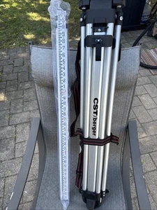 CST/Berger 60-ALWI40 Aluminium Schwerlast Flügel Klemme Stativ mit 06-808c - Bild 1 von 12