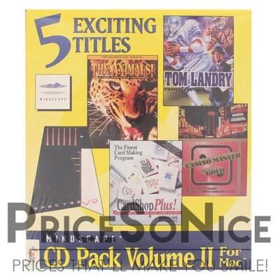 Mindscape CD Pack Volume 2 - Tom Landry, The Animals + MORE! - Image 1 of 2