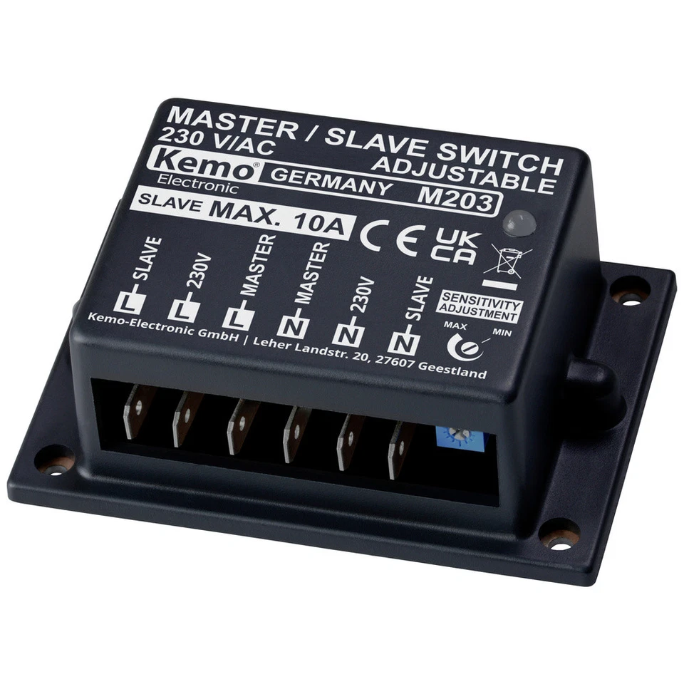 Kemo M203 Master Slave Schalter Baustein 230 V/AC - Bild 1 von 1