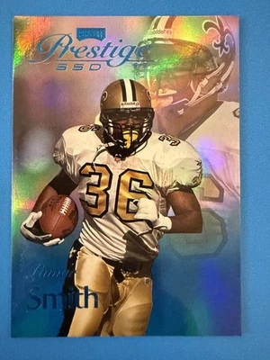 1999 Playoff Prestige SSD - Lamar Smith #B084 Spectrum Blue 79/500 - Image 1 of 2